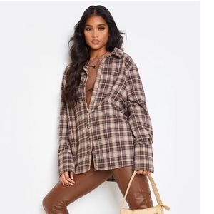 Brand new Pretty Little Thing flannel